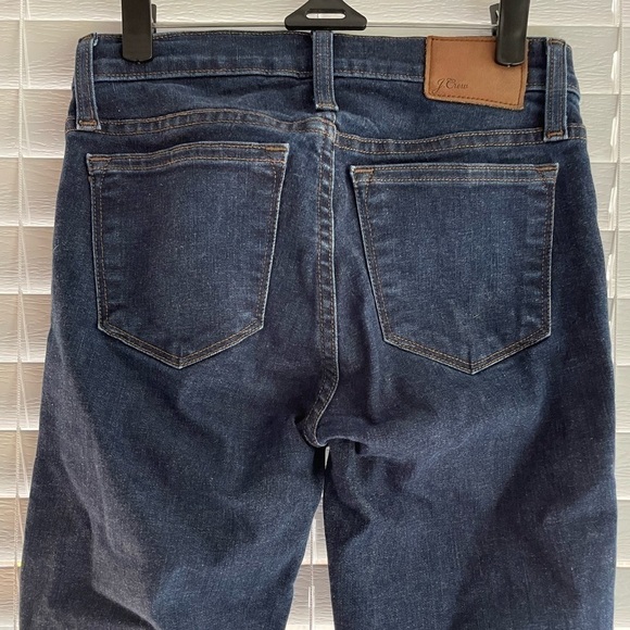 𝅺J. Crew 8" Toothpick Jean in classic wash size 25 - Picture 6 of 6